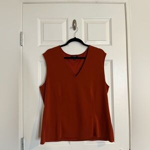 Banana Republic Rust Sleeveless Top